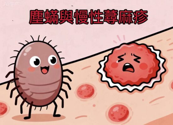 塵蟎與慢性蕁麻疹的關係探討