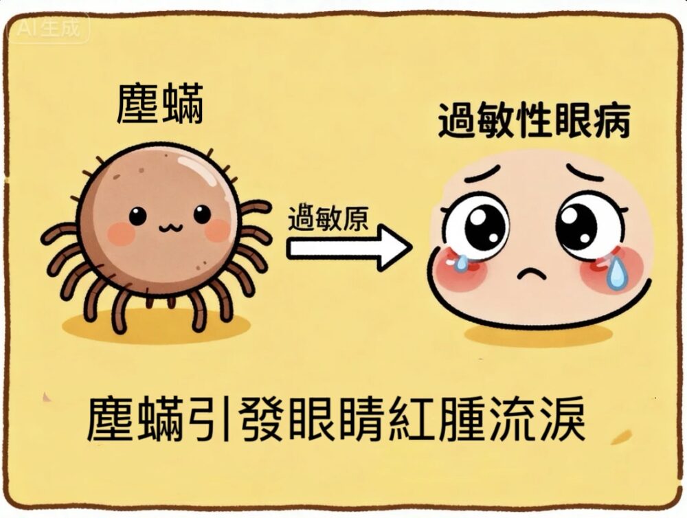 塵蟎與過敏性眼病的臨床研究