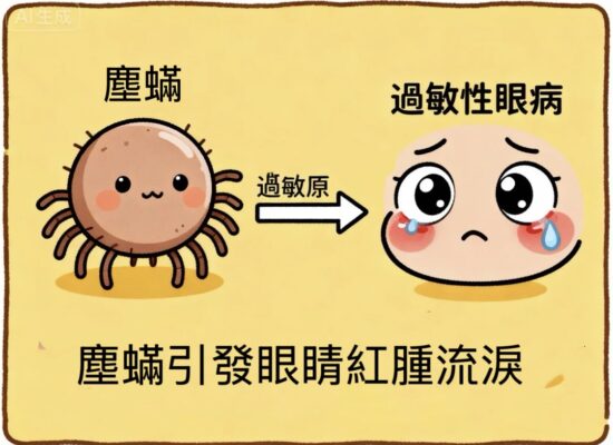 塵蟎與過敏性眼病的臨床研究