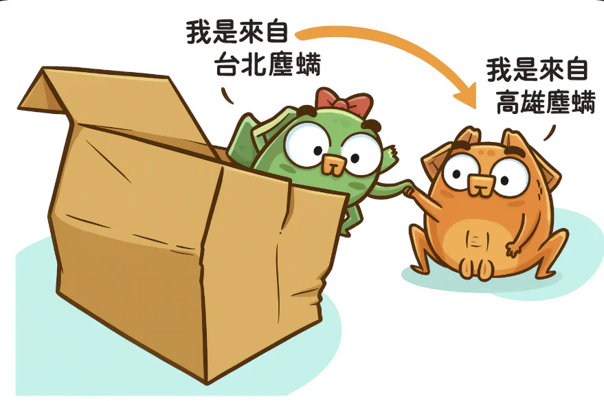 塵螨是怎麼跑到家裡的? 圖 2