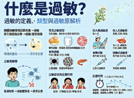 認識過敏——就在你我身邊的健康威脅