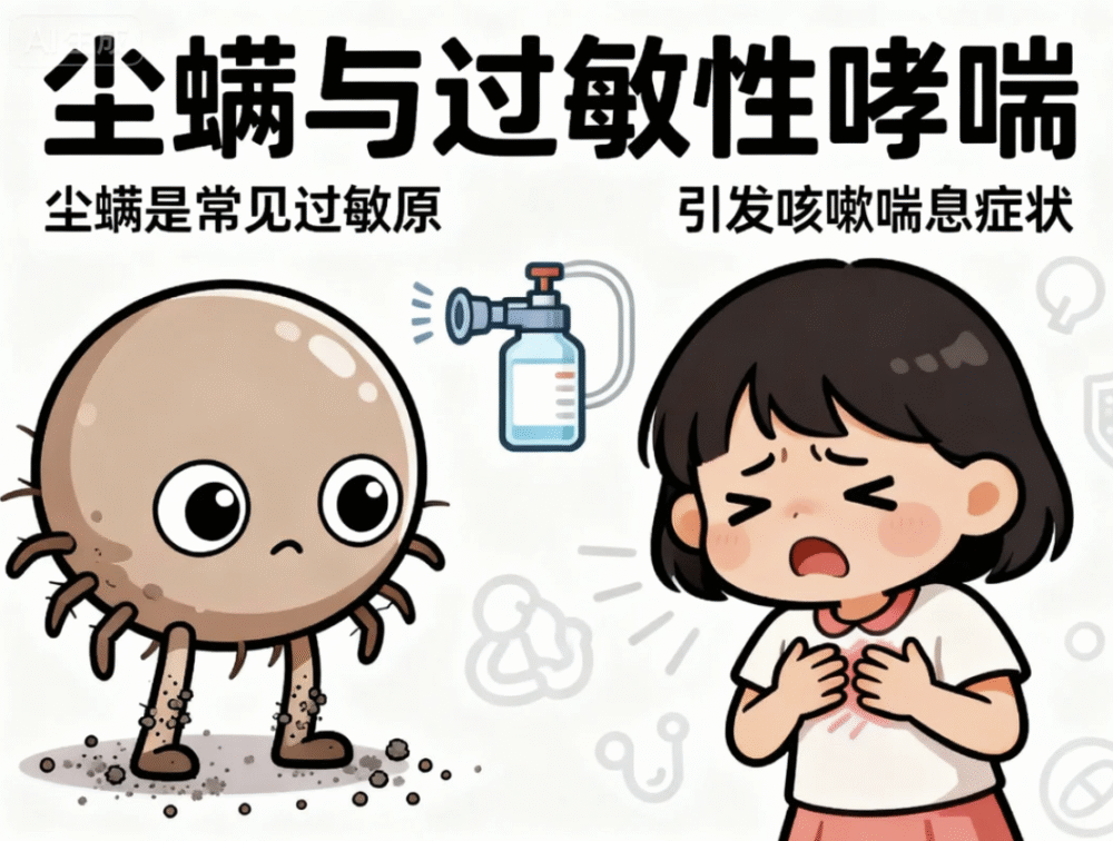 塵蟎與過敏性哮喘的關聯及預防
