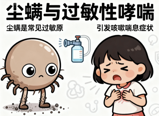 塵蟎與過敏性哮喘的關聯及預防